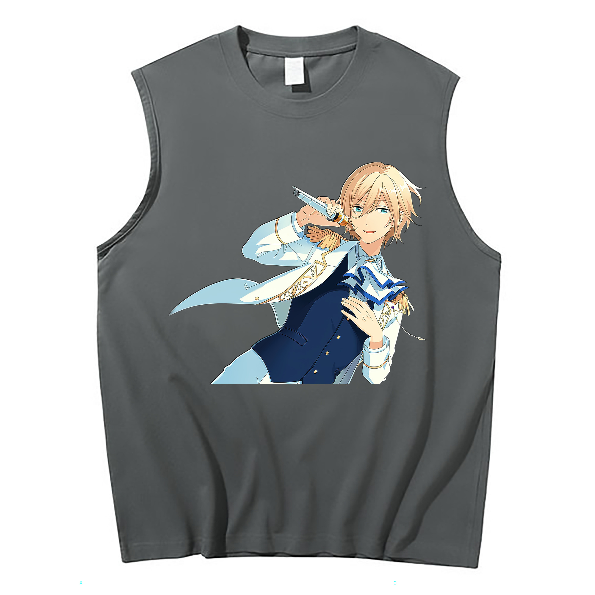 （画像用） あんさんぶるスターズ! Ensemble Stars コットン100％タンクトップ（フロントプリント）
